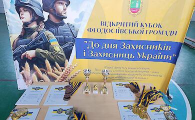 В Феодосиевской громаде провели открытый турнир по волейболу