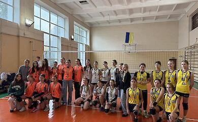 Богуслав победил в волейбольном турнире ко Дню защитников в Обухове