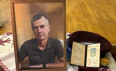 Героя из Феодосиевской громады наградили орденом за мужество