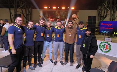 Пауэрлифтеры из Козина присоединились к турниру "Рух"