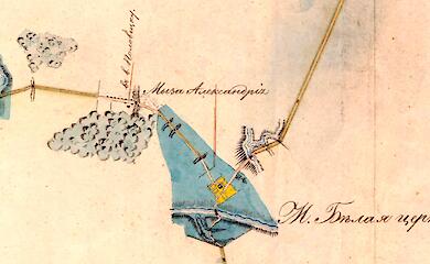 У мережі показали рідкісну мапу Білої Церкви 1842 року