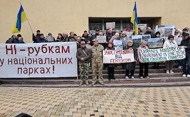 Екологи звинуватили чиновників у незаконному дозволі на вирубки у заповідниках