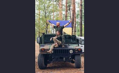 Катерина з Обухова тримає стрій після загибелі чоловіка-снайпера