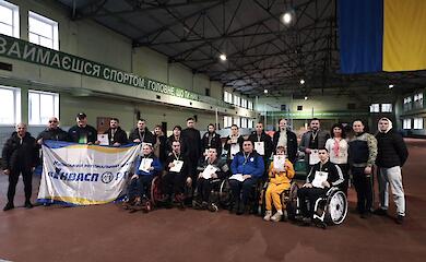 Спортсмены из Обухова завоевали призовые места на открытом чемпионате по параатлетике