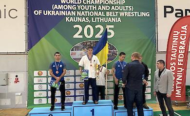 Богуславский спортсмен стал чемпионом мира в Литве