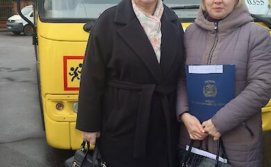 Лесниковский лицей получил новый школьный автобус "Атаман"