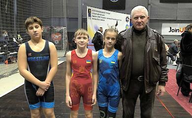 Обуховские борцы завоевали призовые места на городском турнире в Киеве