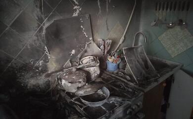 В Богуславе во время пожара в частном доме погиб мужчина во время пожара в частном доме