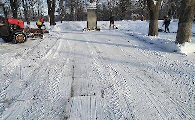 В Ржищевской громаде отчитались о работах по уборке снега