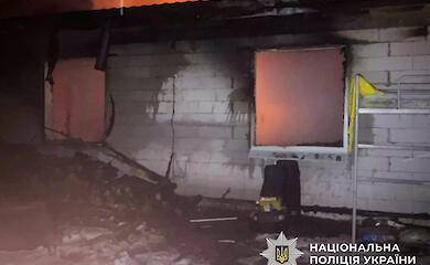 Під час пожежі на Обухівщині постраждали троє дітей