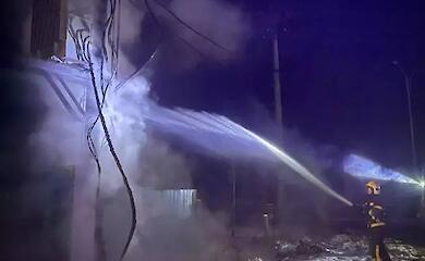 У Козині рятувальники ліквідували загорання трансформатора