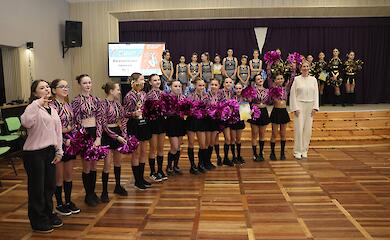 В Василькове состоялись соревнования по черлидингу среди учащихся 5-7 классов