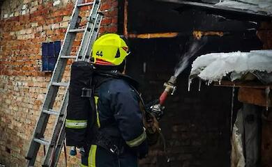 Спасатели ликвидировали пожар котельной в селе Хотов