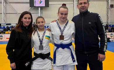 Дзюдоисты из Василькова завоевали три медали на чемпионате Украины среди кадетов