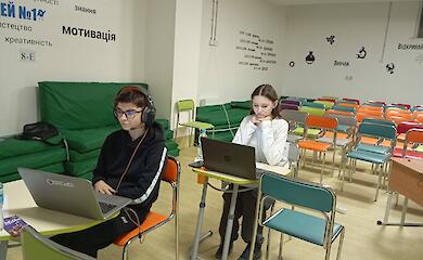 Ученики Украинской громады приняли участие в областном этапе всеукраинских олимпиад