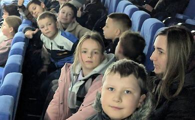 Дети военных из Богуславской громады посетили шоу-спектакль STITCH GAME в Киеве