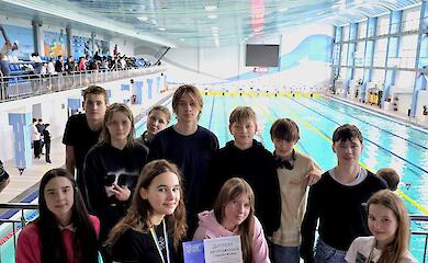 Юные пловцы из Обухова громко заявили о себе на областном уровне