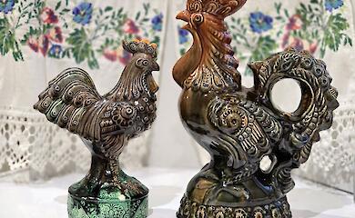 В Музее Васильковской майолики презентовали уникального Петушка 1959 года