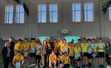 Феодосиевская громада победила на районном этапе школьной волейбольной лиги