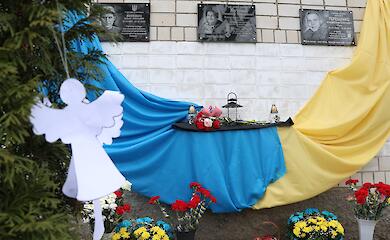 В Василькове почтили память двух павших Защитников