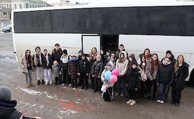 Васильковские дети вернулись с отдыха в Эстонии