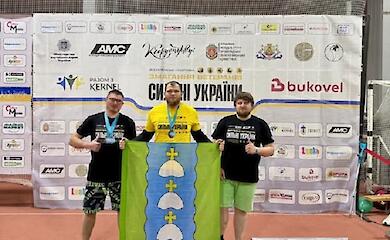 Ветераны из Богуслава завоевали золото на соревнованиях "Сильные Украины"