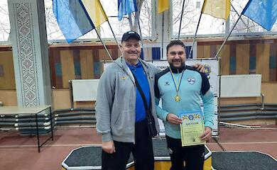 Ветеран из Обуховской громады стал чемпионом Украины в Черкассах