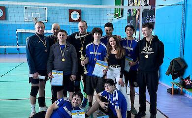 Волейболисты из Ржищева выиграли чемпионат Рокитнянской громады