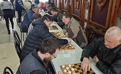 В Обухове состоялось открытое первенство по шахматам и шашкам среди спортсменов Инваспорта