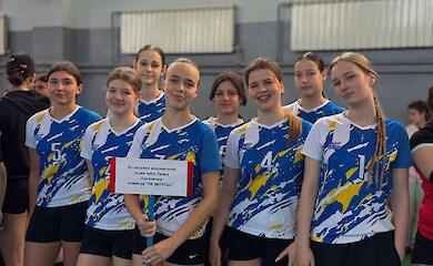 Команда из Хотовского лицея выступила на областном этапе "Бок о бок"