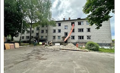 За кошти обласного бюджету: у Ржищівському коледжі оновлюють будівлі для внутрішньо переміщених осіб