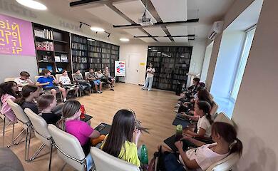 У васильківському молодіжному центрі стартував щорічний літній табір