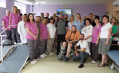 У Васильківській громаді відкрили нове реабілітаційне відділення для військових та цивільних