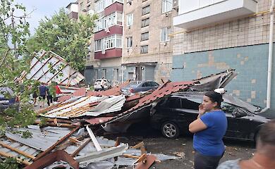 &laquo;Буремна п&rsquo;ятниця&raquo; на Кагарличчині: негода пошкодила житлові будинки, школу мистецтв та бібліотеку