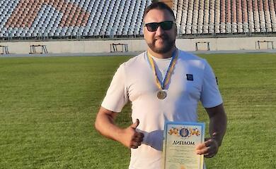 &laquo;Золото&raquo; для Обухова: ветеран Сергій Острінський переміг на чемпіонаті України
