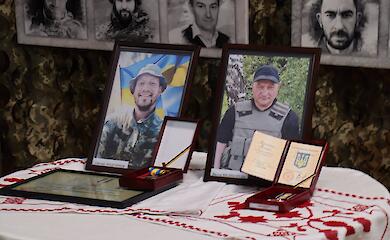 В Обухові родинам двох полеглих Захисників вручили державні нагороди