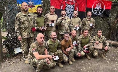 Нагорода за мужність: захисника з Кагарличчини відзначили медаллю за Курську операцію