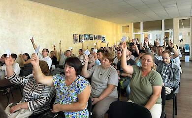 У Миронівці відбулися громадські слухання щодо проєкту Статуту територіальної громади