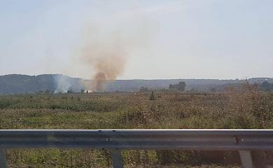 Мешканців Обухова просять не палити бур'яни: поки що намарно