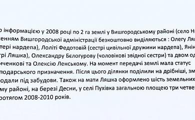 Дубинський розповів про земельні махінації "захисника землі" Ляшка