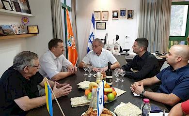 В Обухова з'явилося місто-партнер в Ізраїлі