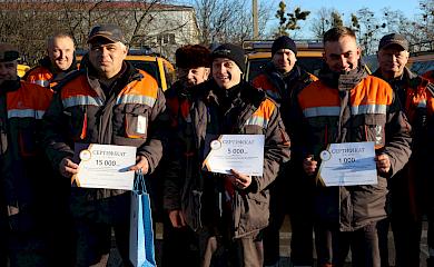 Водій з Обухова посів друге місце на змаганнях з майстерності керування транспортом