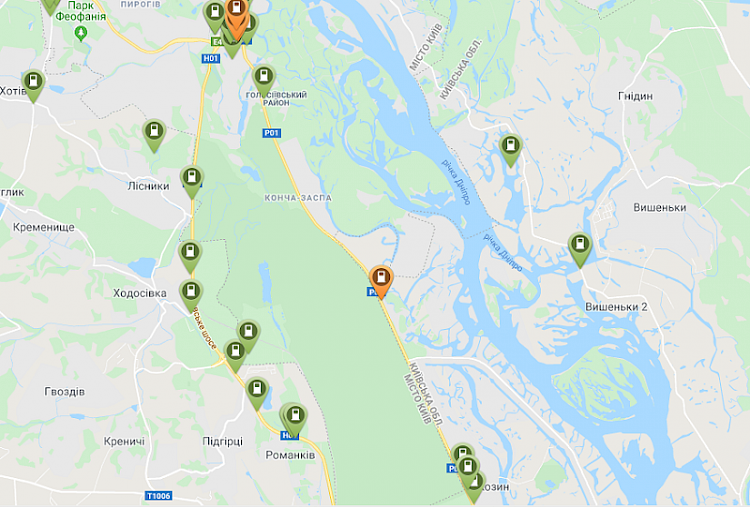 Ви придбали електромобіль. Де заправитися в Обухові?
