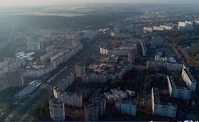 Фотограф з Обухова зняв з безпілотника місце, звідки починалася історія (відео)
