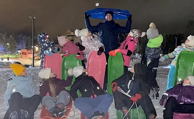 Юні танцюристи з Обухова відвідали батьківщину Санта-Клауса (відео)
