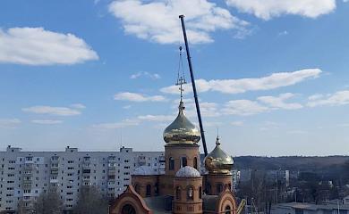 Карантин не завада - маски не потрібні: адепт "русского мира"  відкрив в Обухові чергову церкву