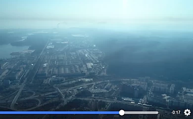"Палив і буду палити": задимленість Обухова зняли з висоти польоту (відео)