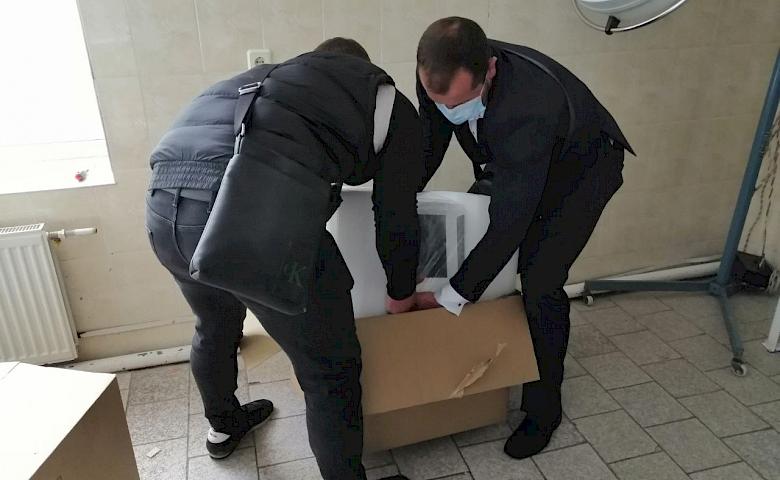 Обухівська лікарня отримала Апарати штучної вентиляції легень та кисневі концентратори