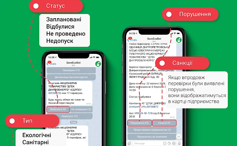 Відомий екологічний чат-бот набув нових функцій: яких саме?