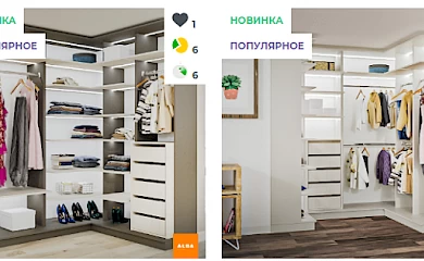 Виды и достоинства угловых гардеробных